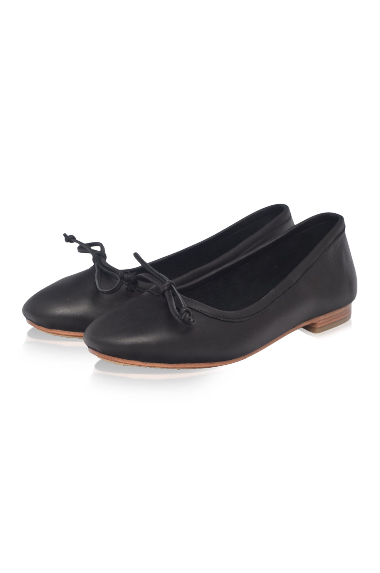 Elaria Classic Leather Ballet Flats