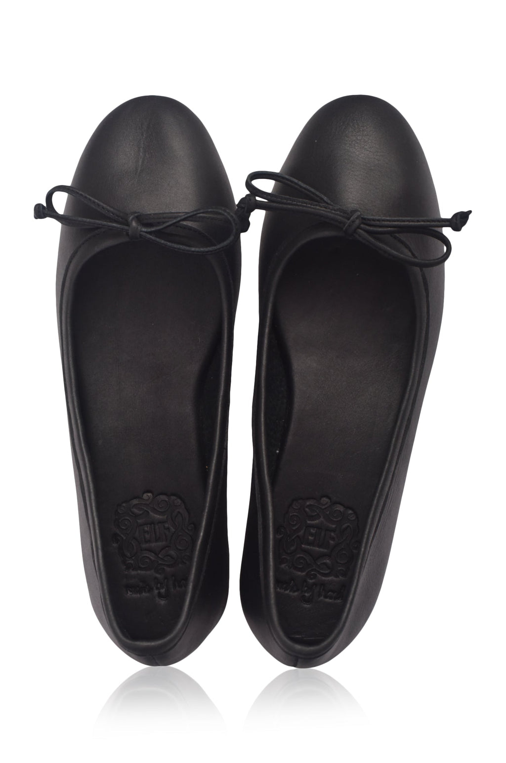 Elaria Classic Leather Ballet Flats