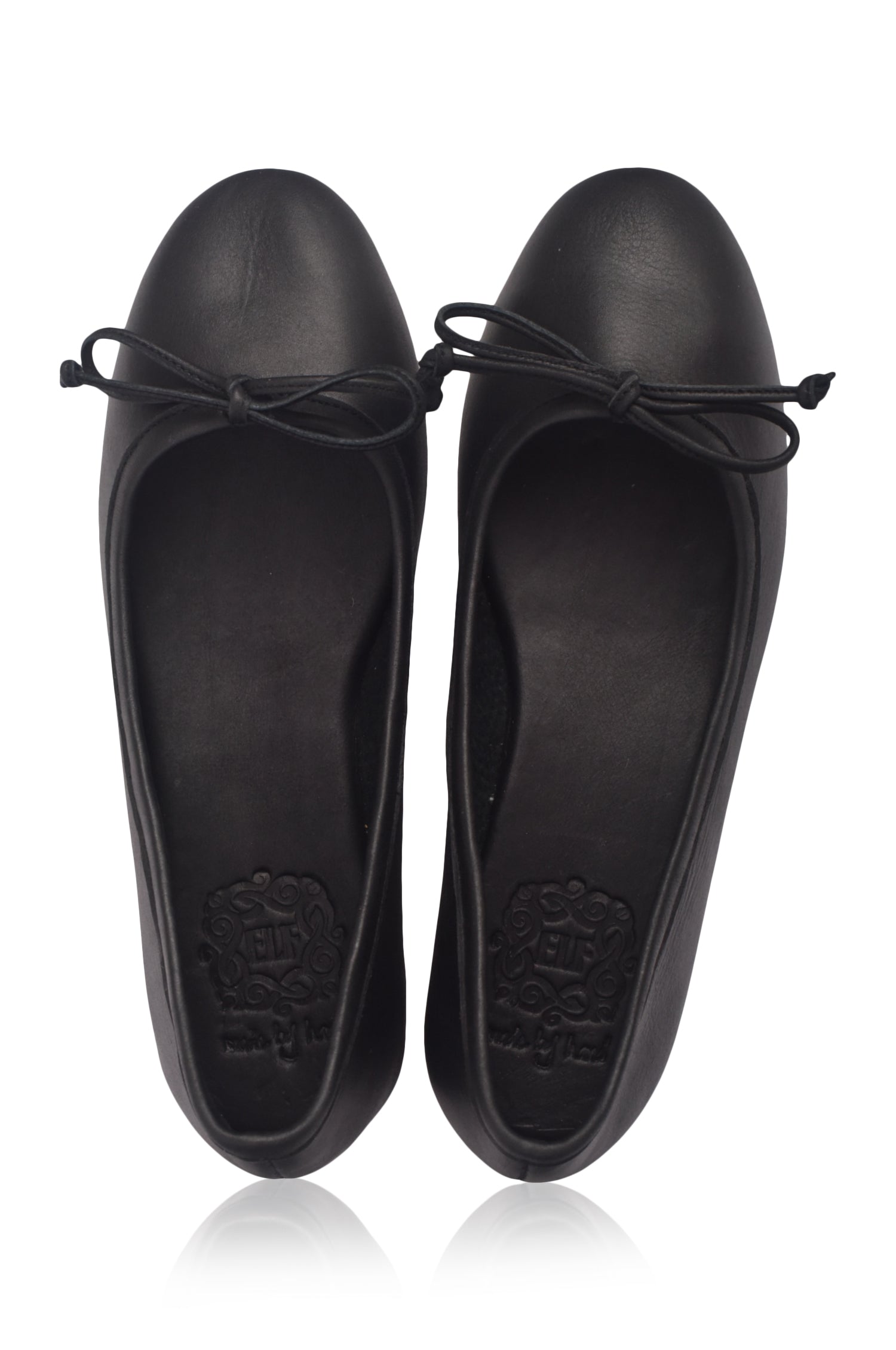 Elaria Classic Leather Ballet Flats