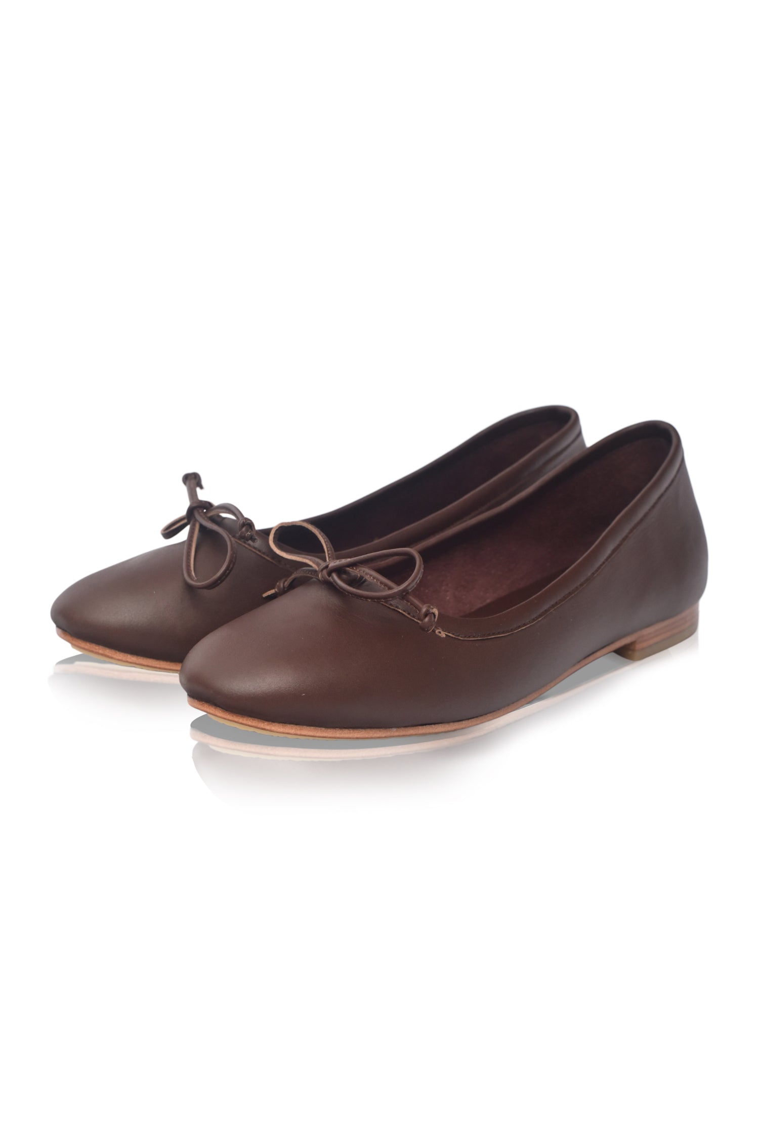 Elaria Classic Leather Ballet Flats