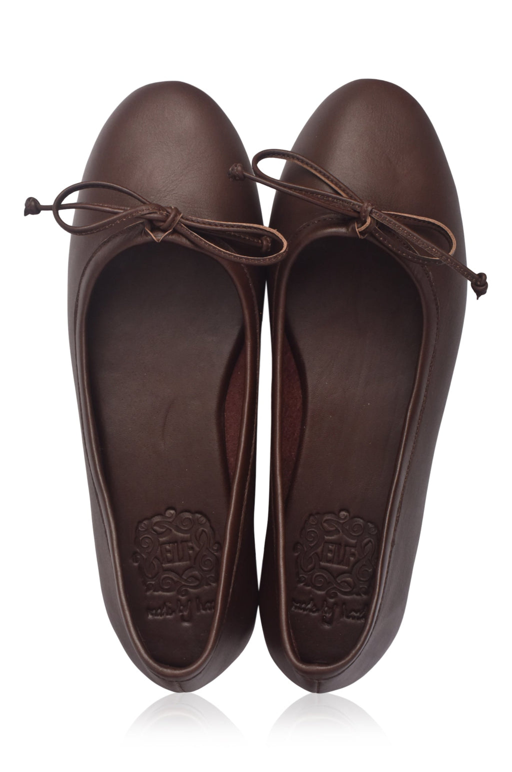 Elaria Classic Leather Ballet Flats