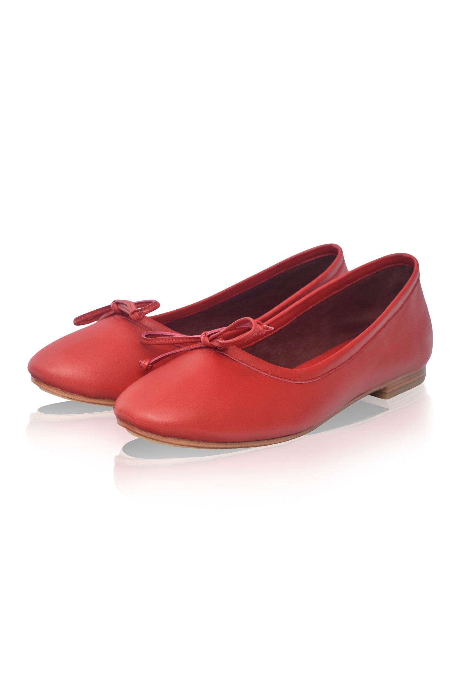 Elaria Classic Leather Ballet Flats