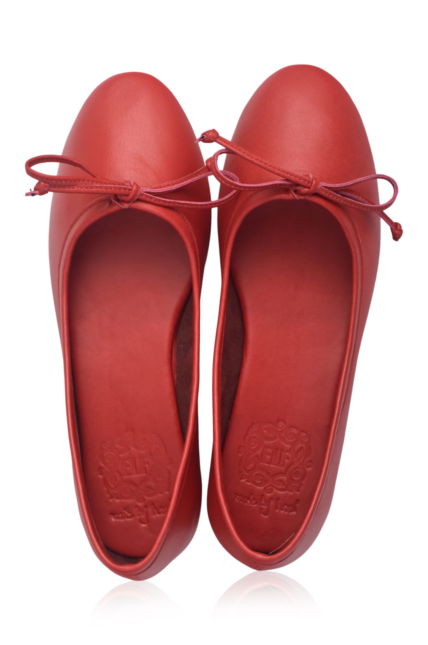 Elaria Classic Leather Ballet Flats