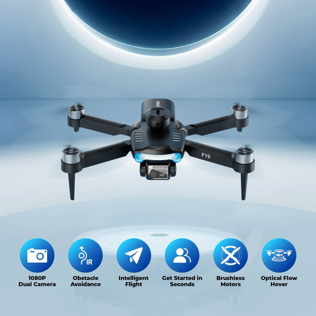Contixo F19 Midnight Shadow Beginner Stunt Drone with Photo & Video HD Camera by Contixo