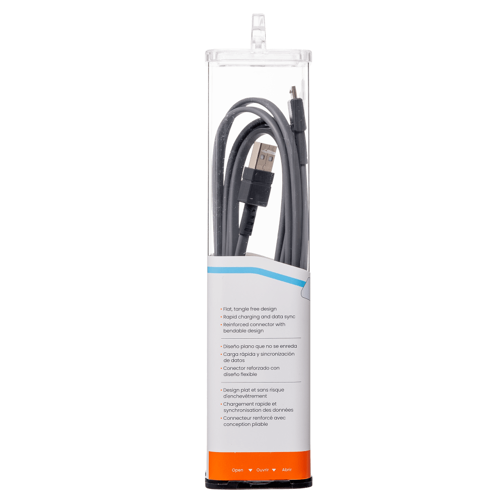 Ventev Flat USB-A to Micro-USB High Speed Tangle-Free 6 Foot Cable by Ventev