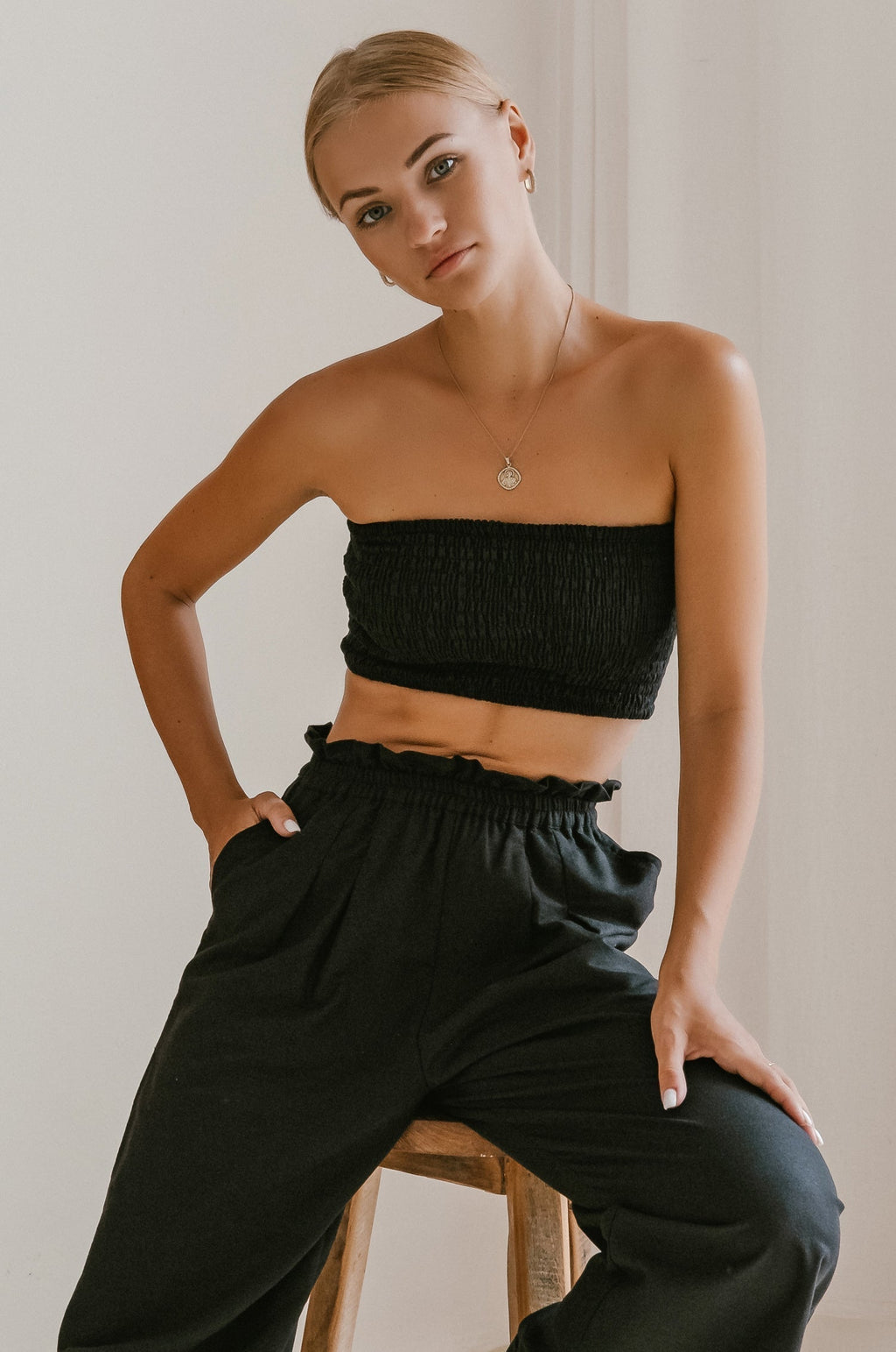 Fenzi Smocked Top