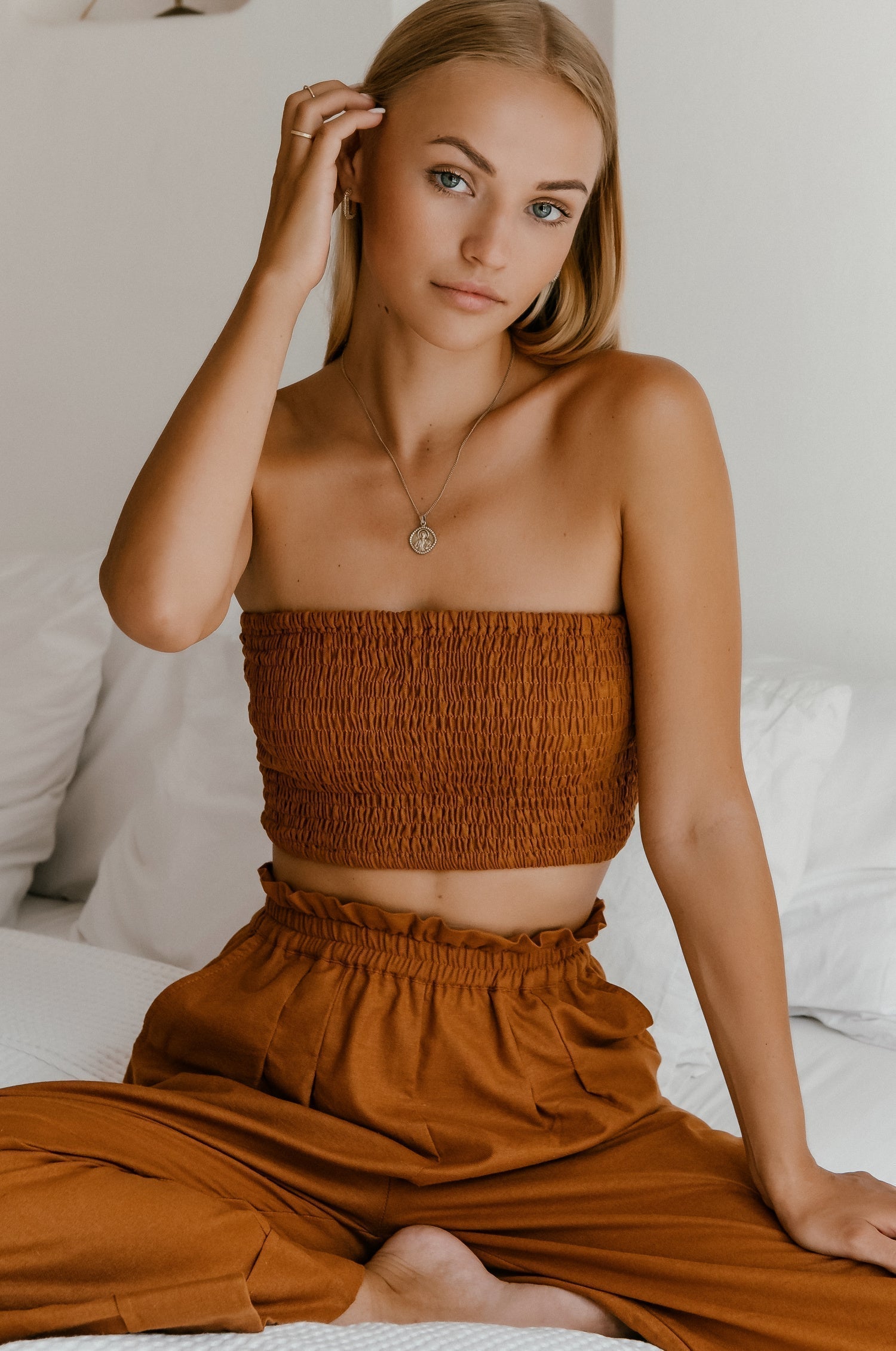 Fenzi Smocked Top