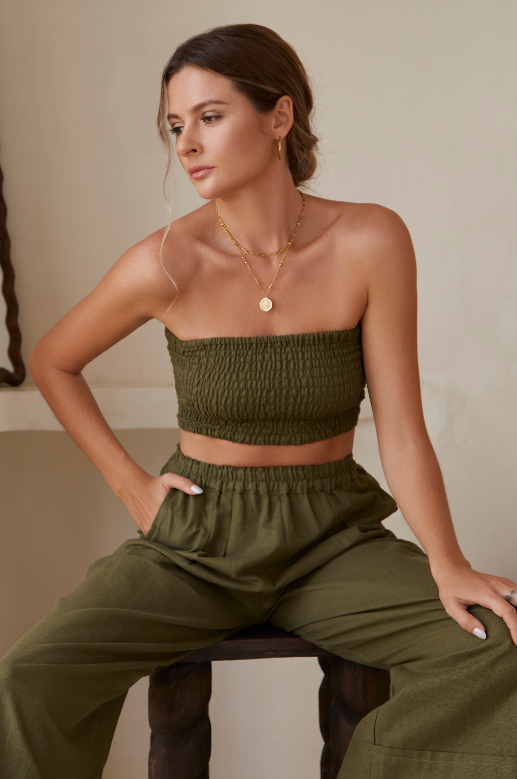 Fenzi Smocked Top