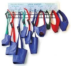 Animal Muzzle Storage Rack