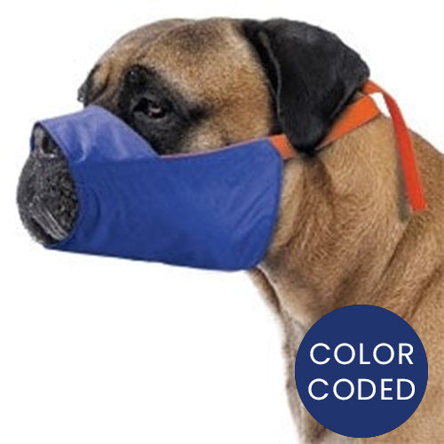 Color-Coded Strap Quick Muzzle for Dogs XXS-5XL