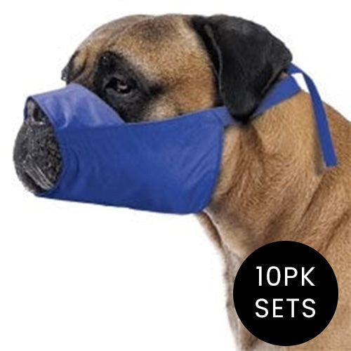 10 Pack Quick Muzzle® for Dogs XXS-5XL