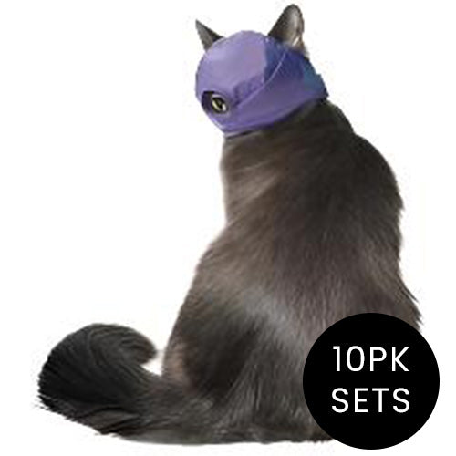 10 Pack Four Flags Over Aspen Quick Muzzle for Cats Small-Large
