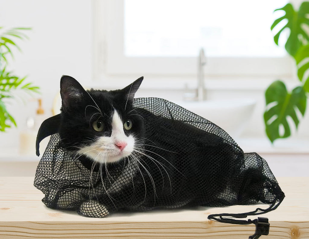 Mesh Cat Bath Sack Small-Large