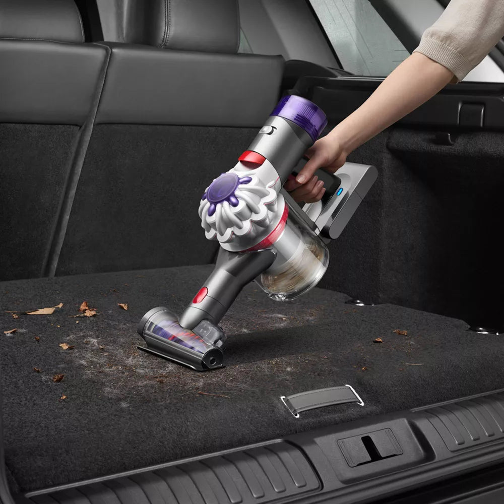 Dyson Refurbished V8 Cordless Stick Vacuum 10" Cleaning Path Purple