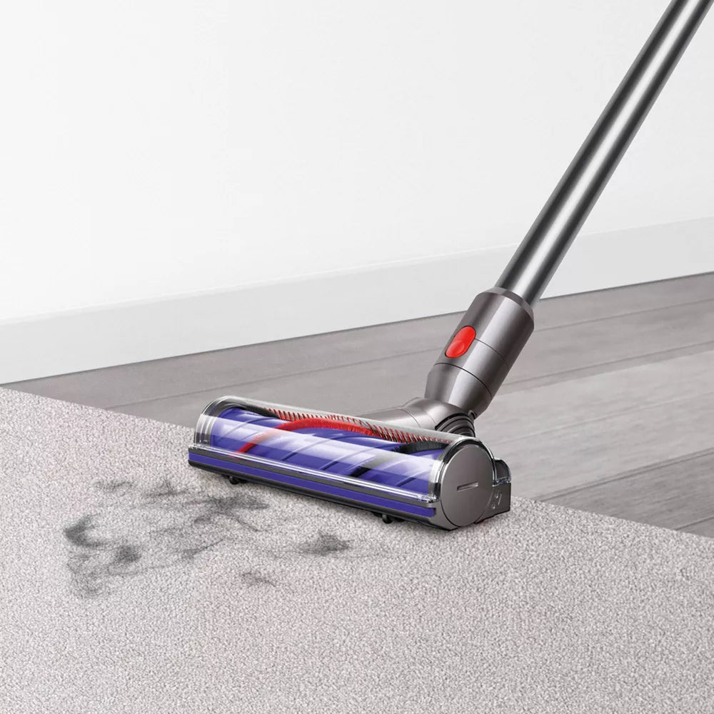 Dyson Refurbished V8 Cordless Stick Vacuum 10" Cleaning Path Purple