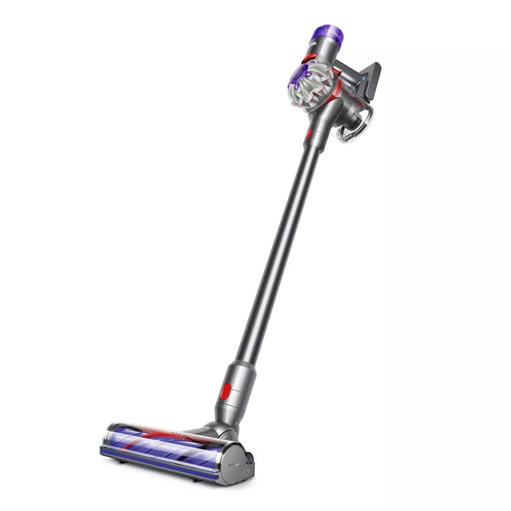 Dyson Refurbished V8 Cordless Stick Vacuum 10" Cleaning Path Purple