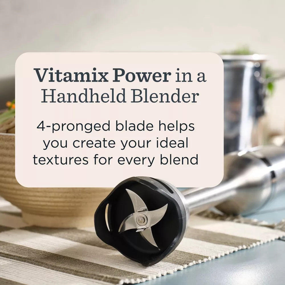 Vitamix Immersion Blender 5-Speed Silver/Black: Stainless Steel Hand Blender