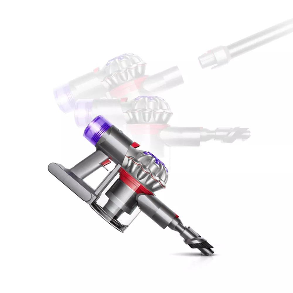 Dyson Refurbished V8 Cordless Stick Vacuum 10" Cleaning Path Purple