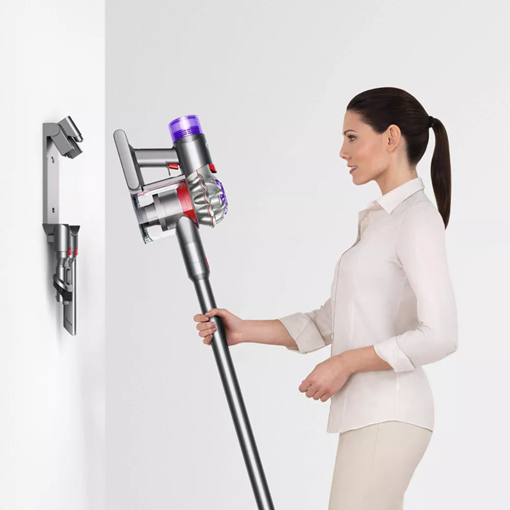 Dyson Refurbished V8 Cordless Stick Vacuum 10" Cleaning Path Purple