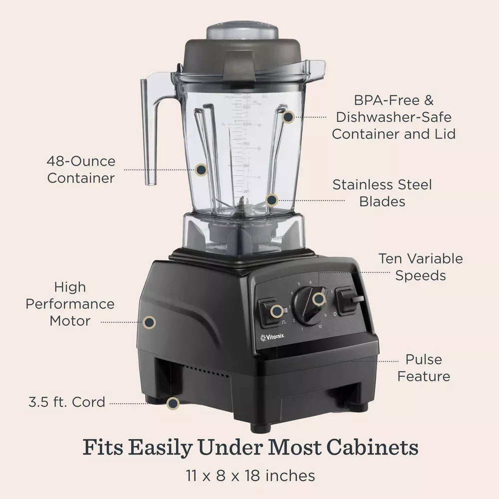Vitamix E310 Explorian Blender, Professional-grade, 48 Oz. Container
