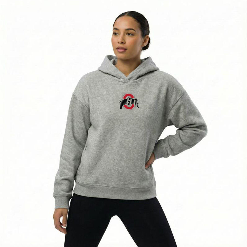 Side Zipper Hoodie Ohio State