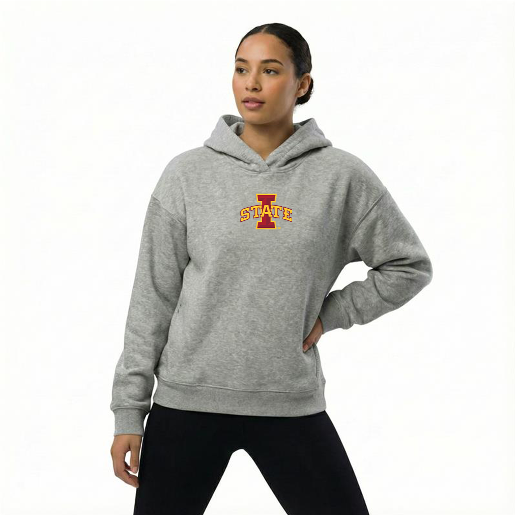 Side Zipper Hoodie Iowa State