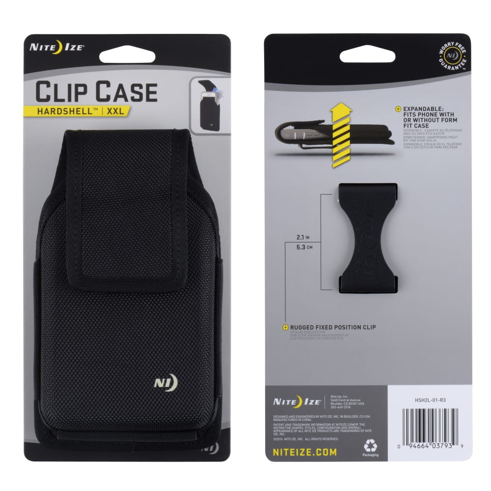 Nite Ize Clip Case Hardshell XXL Vertical Pouch by Nite Ize