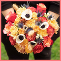 Fall Harvest Flower Bouquet