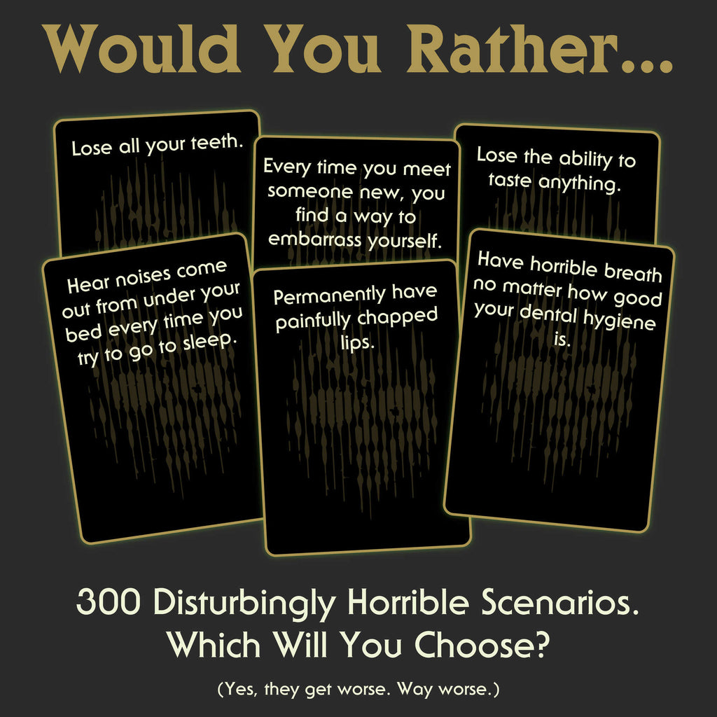 I Choose Death Card Game