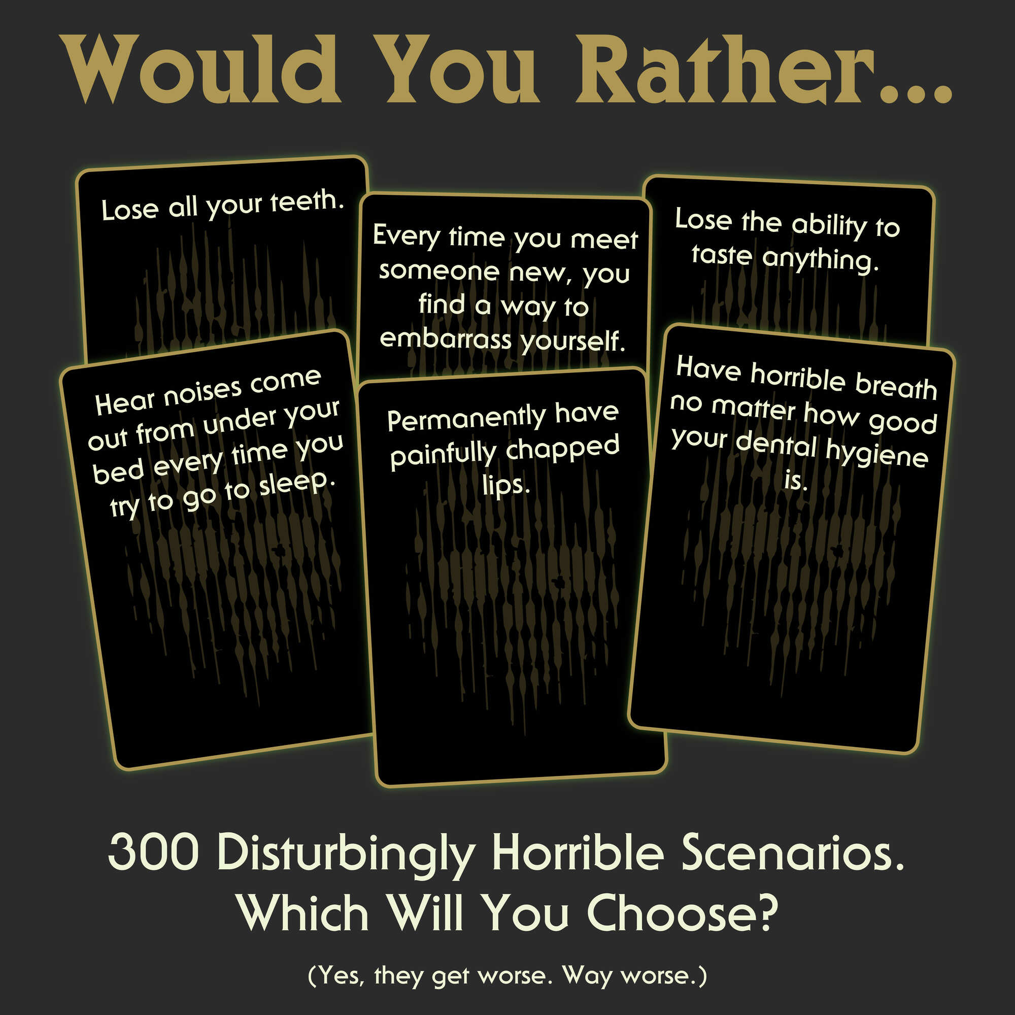 I Choose Death Card Game