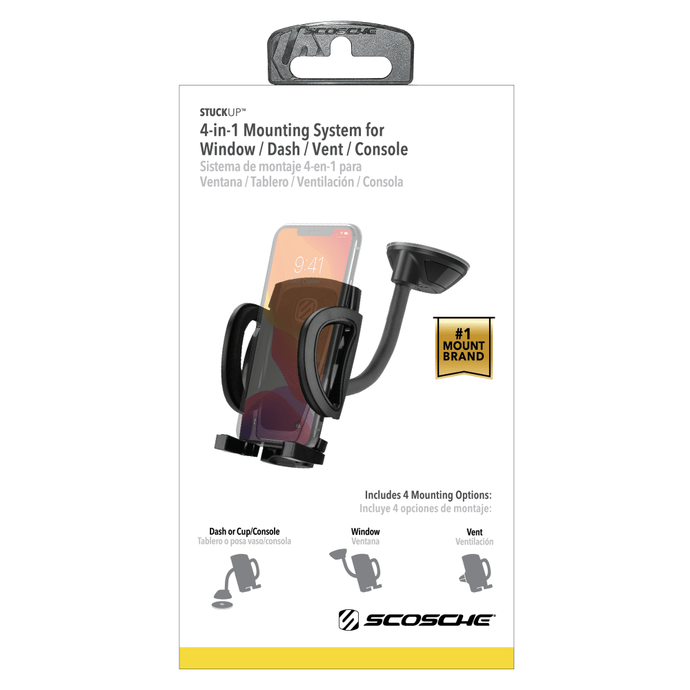 Scosche 4 in 1 Universal Car Mount Kit by Scosche