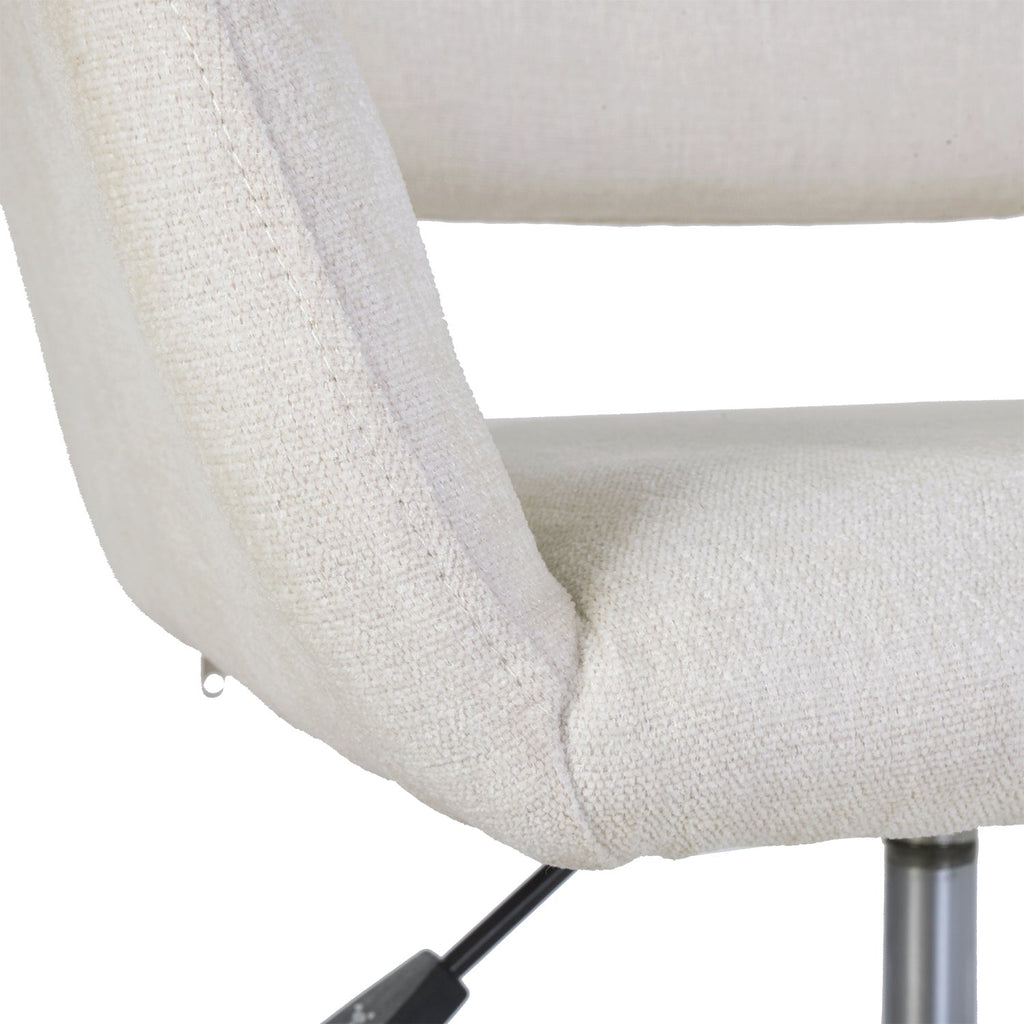 Adjustable Chenille Office Chair – Elegant Comfort for Every Workspace by 39F INC.