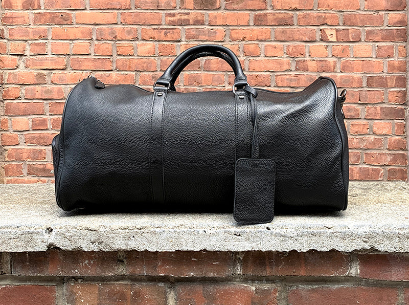 The Endre Weekender | Vintage Leather Duffle Bag