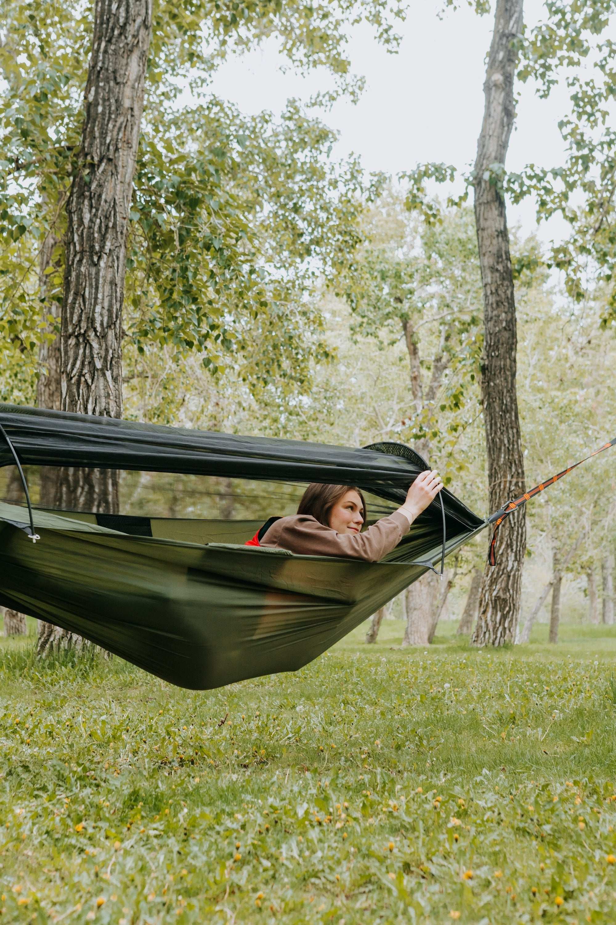 Portable Camping Hammock With Mosquito Net