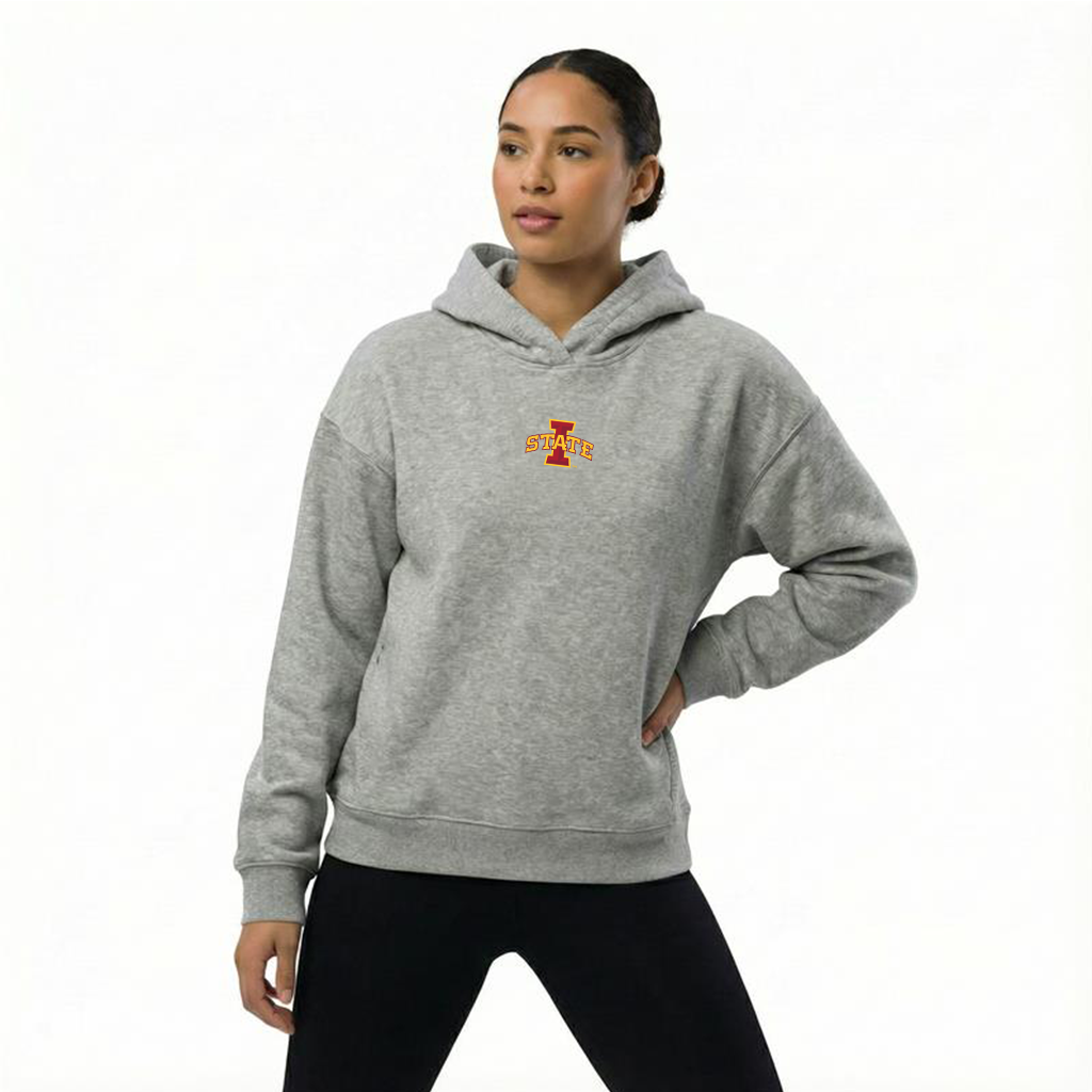 Side Zipper Hoodie Iowa State