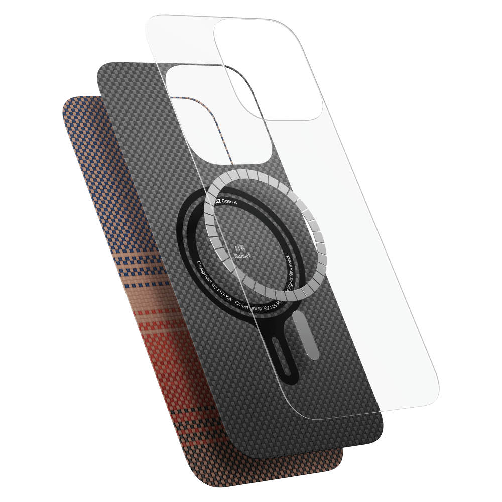 Pitaka MagEZ Case 6 MagSafe Case for Apple iPhone 16 by Pitaka