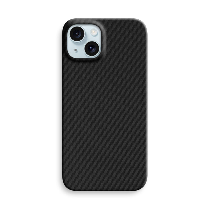 Aramid Fiber iPhone Case Mobile Phone Cases Volaris Black Aramid Fiber iPhone 15 Open