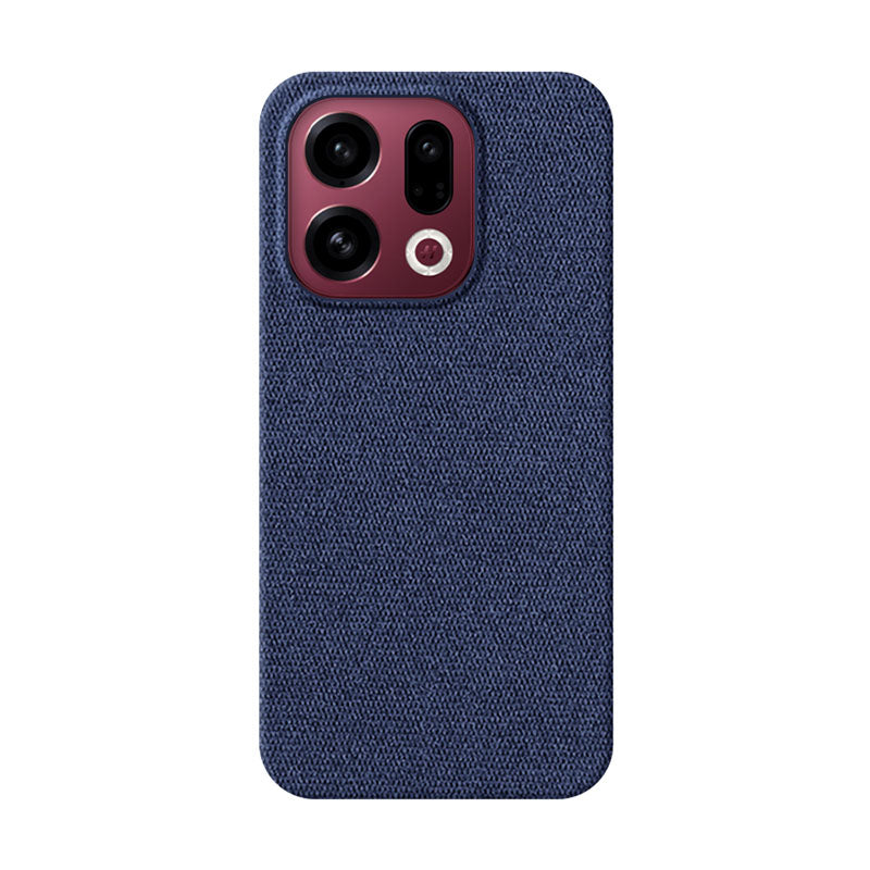Fabric Oppo Phone Cases Mobile Phone Cases Sequoia Blue Find X9