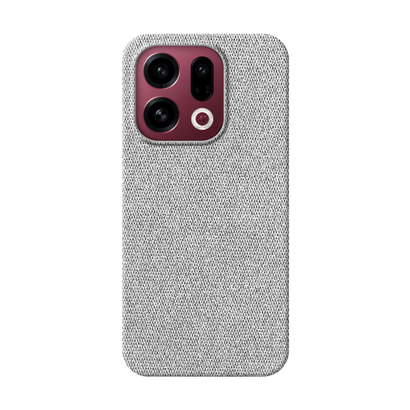Fabric Oppo Phone Cases Mobile Phone Cases Sequoia Light Grey Find X9