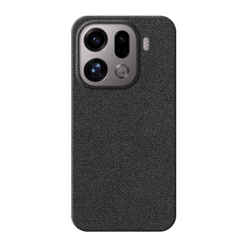 Fabric Oppo Phone Cases Mobile Phone Cases Sequoia Black Find X9 Pro