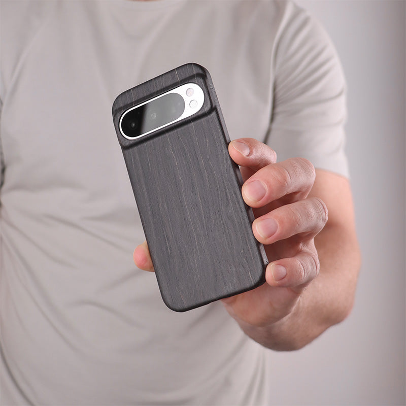 Slim Wood Pixel Case by Komodoty
