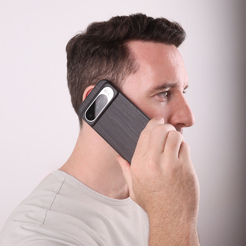 Slim Wood Pixel Case by Komodoty