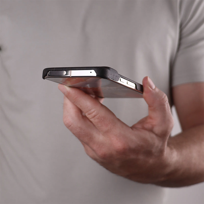 Slim Wood Pixel Case by Komodoty