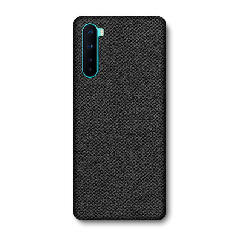 Fabric OnePlus Case Mobile Phone Cases Sequoia Black OnePlus Nord 