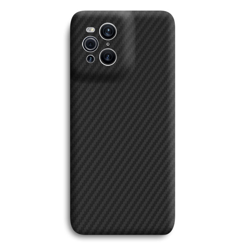 Aramid Fiber Oppo Phone Cases Mobile Phone Cases Volaris Black Aramid Fiber Find X3/X3 Pro Closed