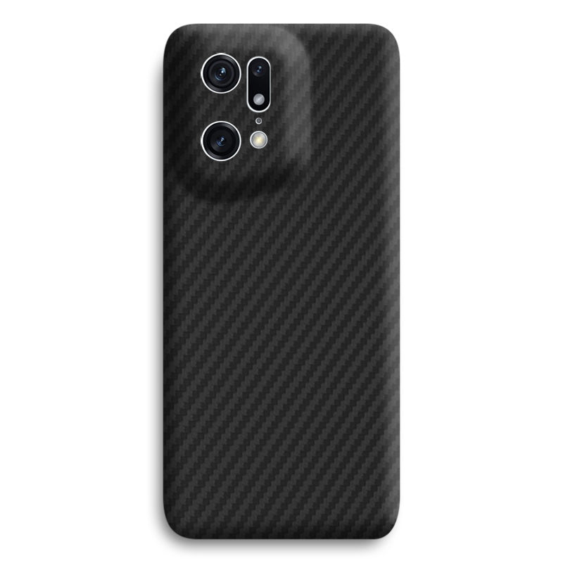Aramid Fiber Oppo Phone Cases Mobile Phone Cases Volaris Black Aramid Fiber Find X5 Pro Closed