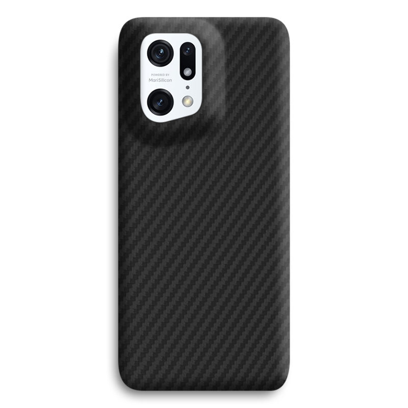Aramid Fiber Oppo Phone Cases Mobile Phone Cases Volaris Black Aramid Fiber Find X5 Pro Open