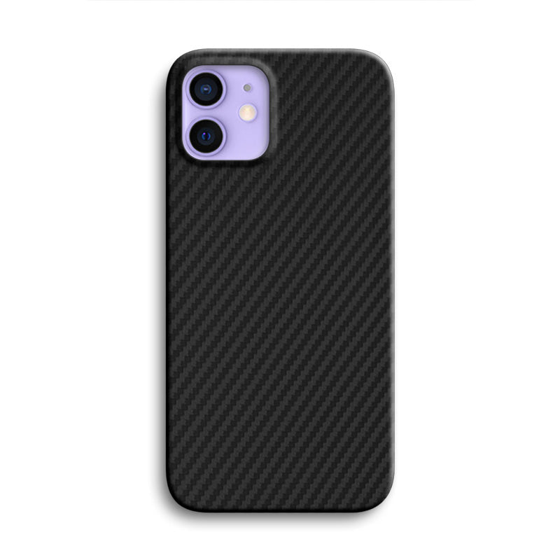 Aramid Fiber iPhone Case Mobile Phone Cases Volaris Black Aramid Fiber iPhone 12 Open