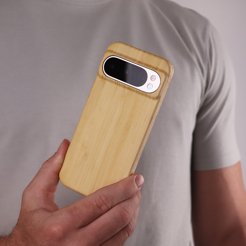 Slim Wood Pixel Case by Komodoty