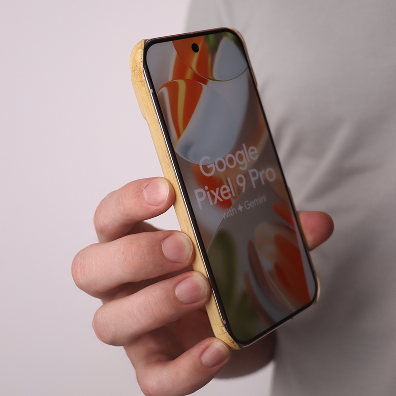 Slim Wood Pixel Case by Komodoty